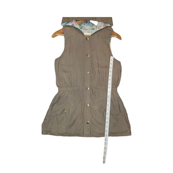 NWT Matilda Jane 435 Winding Path Vest Choose Your Own Path Snap Hooded Vest 14 - Picture 13 of 14